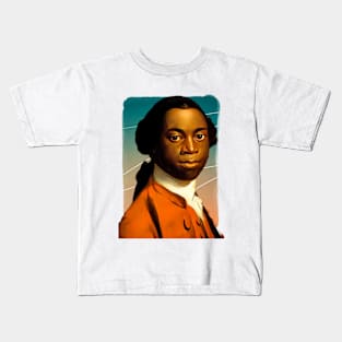 Writer and Abolitionist Olaudah Equiano illustration Kids T-Shirt